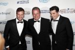 Hilversum 2 september 2019
Voetbalgala bij studio 21 . rafael v d Vaart kwam met zijn vader Ramon en broer