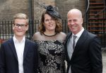 Den Haag 17 september 2019
Prinsjesdag 2019 op het binnenhof.
Staatssecretaris Raymond Knops van Binnenlandse Zaken met vrouw en zoon