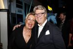Amsterdam 21 september 2019
Trouwfeest Martijn en Deborah Krabbe bij Akhnaton . Robert Kranenborg met zijn vrouw dochter en vriend