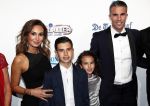 Hilversum 2 september 2019
Voetbalgala bij studio 21 . Robin v Persie kwam met zijn vrouw Bouchra kinderen en zijn manager Kees Vos en zijn vrouw