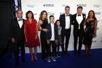 Hilversum 2 september 2019
Voetbalgala bij studio 21 . Robin v Persie kwam met zijn vrouw Bouchra kinderen en zijn manager Kees Vos en zijn vrouw