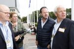 AMSTERDAM 8 september 2019
Amsterdam City Swim voor ALS.  Roderick v d Wijck met zijn vriendin / vrouw. Roderick is ex man van Emily Bremers