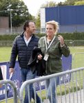 AMSTERDAM 8 september 2019
Amsterdam City Swim voor ALS.  Roderick v d Wijck met zijn vriendin / vrouw. Roderick is ex man van Emily Bremers