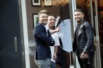 Amsterdam 9 september 2019
Robin ( ex on the beach) Djarno Hofland en Rolf Sanchez op de pc hooftstraat.