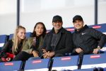 Katwijk 10 september 2019
Ruud Gullit Joelle Gullit Estelle Cruijff , haar moeder, Nigel ( stiefzoon Ruud) en de vriendin van Maxim Gullit zitten op de tribune bij de eerste interland van Maxim tegen Portugal. Nederland Portugal 4-0