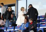 Katwijk 10 september 2019
Ruud Gullit Joelle Gullit Estelle Cruijff , haar moeder, Nigel ( stiefzoon Ruud) en de vriendin van Maxim Gullit zitten op de tribune bij de eerste interland van Maxim tegen Portugal. Nederland Portugal 4-0