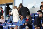 Katwijk 10 september 2019
Ruud Gullit Joelle Gullit Estelle Cruijff , haar moeder, Nigel ( stiefzoon Ruud) en de vriendin van Maxim Gullit zitten op de tribune bij de eerste interland van Maxim tegen Portugal. Nederland Portugal 4-0