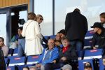 Katwijk 10 september 2019
Ruud Gullit Joelle Gullit Estelle Cruijff , haar moeder, Nigel ( stiefzoon Ruud) en de vriendin van Maxim Gullit zitten op de tribune bij de eerste interland van Maxim tegen Portugal. Nederland Portugal 4-0