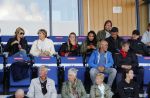 Katwijk 10 september 2019
Ruud Gullit Joelle Gullit Estelle Cruijff , haar moeder, Nigel ( stiefzoon Ruud) en de vriendin van Maxim Gullit zitten op de tribune bij de eerste interland van Maxim tegen Portugal. Nederland Portugal 4-0