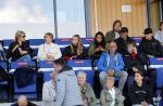 Katwijk 10 september 2019
Ruud Gullit Joelle Gullit Estelle Cruijff , haar moeder, Nigel ( stiefzoon Ruud) en de vriendin van Maxim Gullit zitten op de tribune bij de eerste interland van Maxim tegen Portugal. Nederland Portugal 4-0