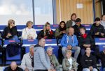 Katwijk 10 september 2019
Ruud Gullit Joelle Gullit Estelle Cruijff , haar moeder, Nigel ( stiefzoon Ruud) en de vriendin van Maxim Gullit zitten op de tribune bij de eerste interland van Maxim tegen Portugal. Nederland Portugal 4-0