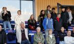 Katwijk 10 september 2019
Ruud Gullit Joelle Gullit Estelle Cruijff , haar moeder, Nigel ( stiefzoon Ruud) en de vriendin van Maxim Gullit zitten op de tribune bij de eerste interland van Maxim tegen Portugal. Nederland Portugal 4-0