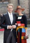 Den Haag 17 september 2019
Prinsjesdag 2019 op het binnenhof.
Minister van Rechtsbescherming Sander Dekker met zijn vrouw