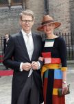 Den Haag 17 september 2019
Prinsjesdag 2019 op het binnenhof.
Minister van Rechtsbescherming Sander Dekker met zijn vrouw