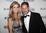 Hilversum 2 september 2019
Voetbalgala bij studio 21 . Theo Lucius met vrouw