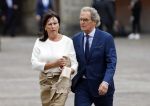 Den Haag 17 september 2019
Prinsjesdag 2019 op het binnenhof.
Tom Rombouts met vrouw