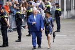 Den Haag 17 september 2019
Prinsjesdag 2019 op het binnenhof.
Ton Elias arriveert samen met zijn partner