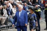 Den Haag 17 september 2019
Prinsjesdag 2019 op het binnenhof.
Ton Elias arriveert samen met zijn partner