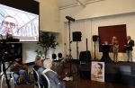 Amsterdam 25 mei 2020
Boekpresentatie Fien Vermeulen in het college Hotel.
Andre v d Toorn kreeg het eerste boek