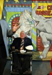 Vlaardingen 13 oktober 2020
Bassie en Adriaan openen in het Vlaardings Museum hun expositie over hun carrierre .
Bas v Toor en Aad v Toor hun vrouwen zijn natullrlijk ook aanwezig.