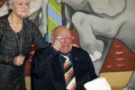 Vlaardingen 13 oktober 2020
Bassie en Adriaan openen in het Vlaardings Museum hun expositie over hun carrierre .
Bas v Toor en Aad v Toor hun vrouwen zijn natullrlijk ook aanwezig.