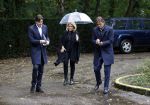 Naarden 8 oktober 2020
Begrafenis Jan des Bouvrie  op algemene begraafplaats Nieuw Valkeveen.
Christine Noordzij en haar partner