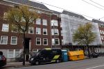 Amsterdam 2 oktober 2020
De huizen / appartementen naast Eva Jinek worden verbouwd.