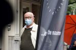 Amsterdam 30 september 2020
Frans Mulder doet boodschappen met een mondkapje.