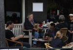 Amsterdam 29 september 2020
Hans v d Togt met vriendinnen en hondjes op terras