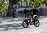 Amsterdam 19 september 2020
Johnny Heitinga op zijn electrische fiets
