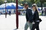 Amsterdam 19 september 2020
Johnny de Mol met zijn vrouw Anouk op het museumplein