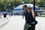 Amsterdam 19 september 2020
Johnny de Mol met zijn vrouw Anouk op het museumplein