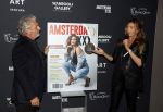 Amsterdam 29 september 2020
Presetatie Amsterdam XXXL magazine met Kim Feenstra op de cover. Kim Feenstra  Mark Teurlings en Jimena Rico