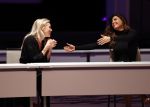 Amsterdam 5 oktober 2020
Bijeenkomst influencers inzake free a girl in hotel Krasnapolsky. Loes haverkort en Yolanthe Cabau