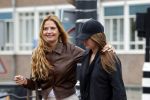 Amsterdam 27 september 2020
Mariska Hulscher met dochter in Amsterdam