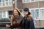 Amsterdam 27 september 2020
Mariska Hulscher met dochter in Amsterdam