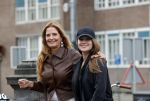 Amsterdam 27 september 2020
Mariska Hulscher met dochter in Amsterdam