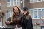 Amsterdam 27 september 2020
Mariska Hulscher met dochter in Amsterdam