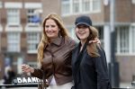 Amsterdam 27 september 2020
Mariska Hulscher met dochter in Amsterdam