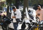 Amsterdam 22 september 2020
Naci Unuvar en zijn manager Mo Salem op de cornelis schuytstraat