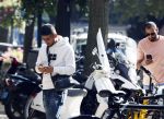Amsterdam 22 september 2020
Naci Unuvar en zijn manager Mo Salem op de cornelis schuytstraat