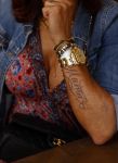 Amsterdam 18 september 2020
Rachel Hazes laat een tatoo zetten bij Hankypanky tatooshop op de wallen. Het woord mama wordt getatoeerd met daarin as van haar moeder.