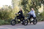 Amsterdam 22 september 2020
Skyler en Lia Witschge op hun electrische Knaap fietsen