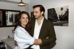 Amsterdam 27 september 2020
Expositie Davide Heijmans . De expositie heet 24/24 San remo en  hangt bij restaurant La Trattoria Di Donna Sofia in de Jordaan. Davide met partner Thierry Baudet