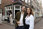 Amsterdam 27 september 2020
Expositie Davide Heijmans . De expositie heet 24/24 San remo en  hangt bij restaurant La Trattoria Di Donna Sofia in de Jordaan. Davide met partner Thierry Baudet