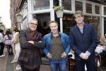 Amsterdam 27 september 2020
Expositie Davide Heijmans . De expositie heet 24/24 San remo en  hangt bij restaurant La Trattoria Di Donna Sofia in de Jordaan. Wybren v Haga
