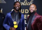 Utrecht 1 oktober 2021
Uitreiking gouden kalveren in schouwburg Utrecht.
Akwasi Ansah en Gianni Grot