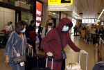 Amsterdam 17 oktober 2021
Andre Hazes en zijn moeder rachel Hazes rriveren op schiphol nadat Andre 4 weken in Spanje is geweest.