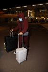 Amsterdam 17 oktober 2021
Andre Hazes en zijn moeder rachel Hazes rriveren op schiphol nadat Andre 4 weken in Spanje is geweest.