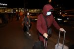 Amsterdam 17 oktober 2021
Andre Hazes en zijn moeder rachel Hazes rriveren op schiphol nadat Andre 4 weken in Spanje is geweest.
